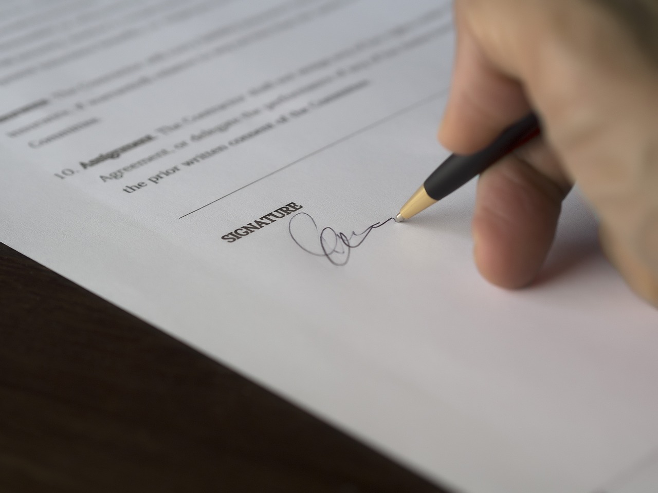 Firma De Documento