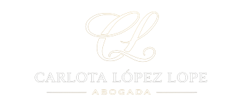 Logo blanco Carlota López Lope